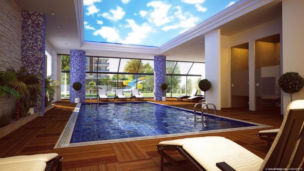 Empire Residence Alanya/Mahmutlar 50M От Моря Bagian luar foto